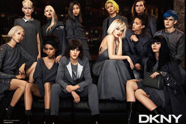 TheCut's tweet image. DKNY's new campaign features 'real New Yorkers' thecut.io/1oK1QkD
