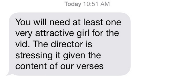 Deascent's tweet image. #rapperproblems 😒