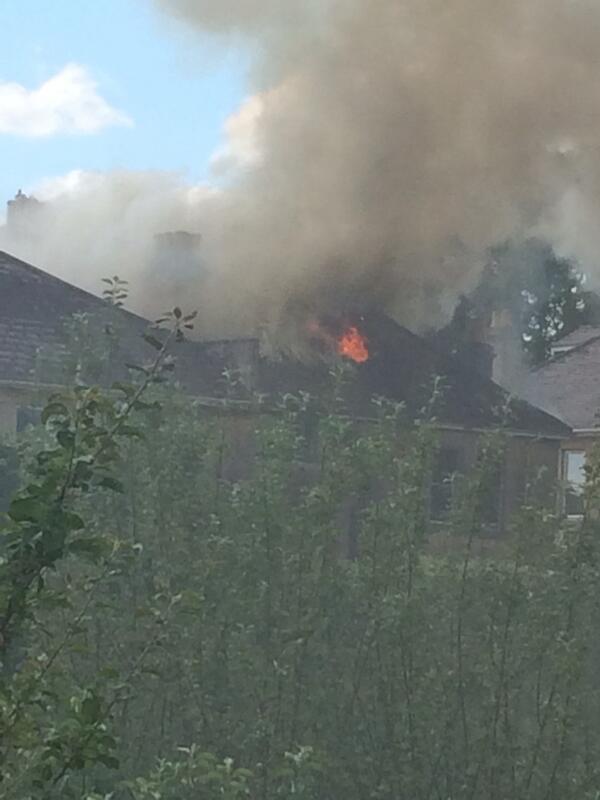 Striking firefighters tackle house fire in Bath ITV News