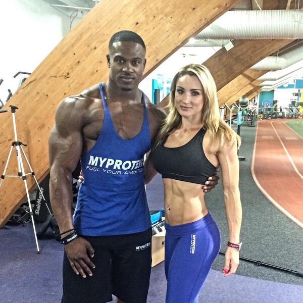 Recorded a killer workout for @MyproteinUK with UK champ IFBB Bikini & ...
