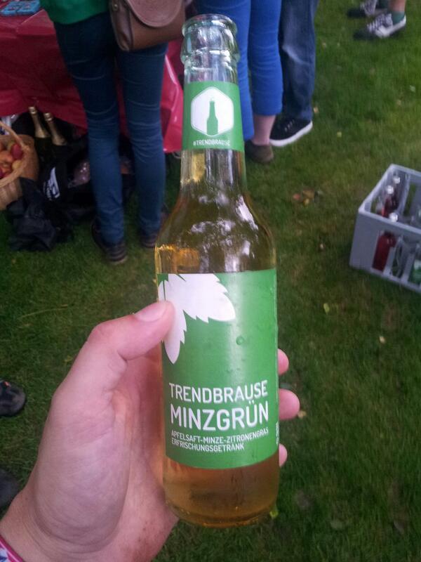 Ich mag #Trendbrause Minzgrün