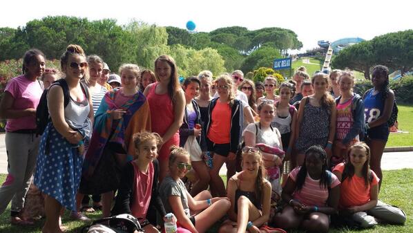 Lovely day at Lloret del Mar waterpark. Great weather thank god!!