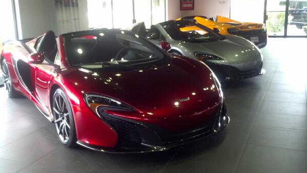 Volcano Red, Titanium Silver or McLaren Orange?  As long as it is a 650s Spider, you can't go wrong.