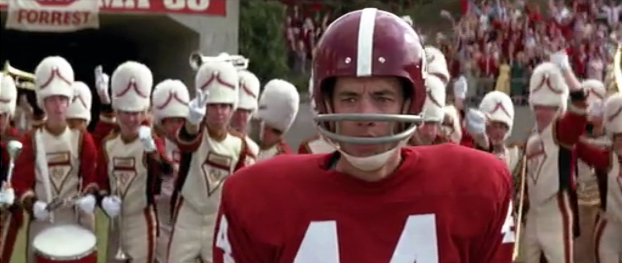 Forrest gump hotsell football jersey