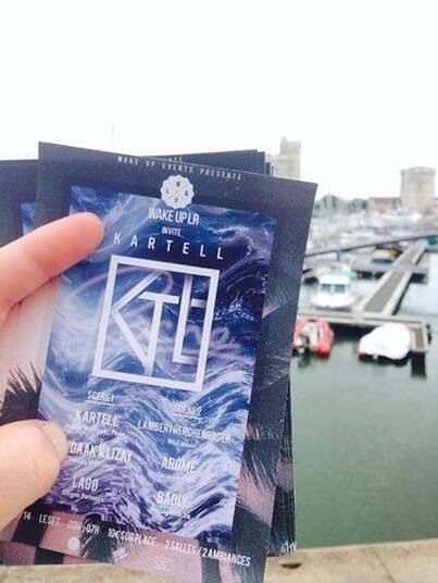 ClosedCollar's tweet photo. Flyer for @wakeuplr party w/ @kartellmusic @RocheMusique designed by us 🌀⚓≋💦 #waves #palmtree http://t.co/i8RIKG61M9