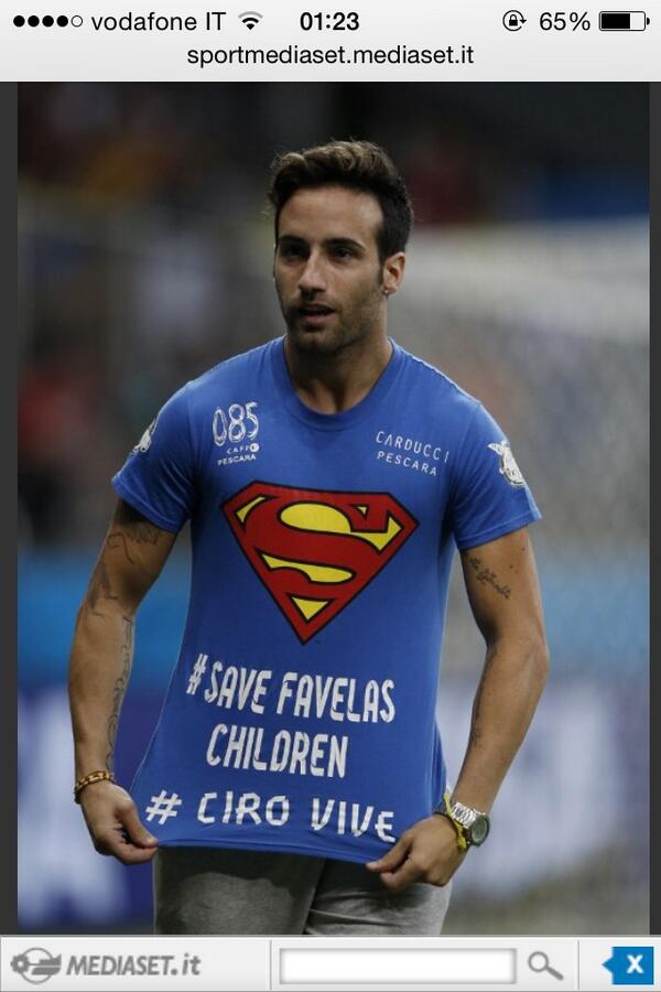 Falco97Falco's tweet photo. #CiroVive http://t.co/pM7GOpEKMO