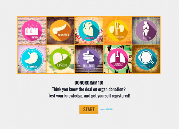 donorgram's tweet photo. Are you an #OrganDonation expert? Take our quick DONORGRAM 101 #QUIZ and find out! https://t.co/ogZe3ehdMg / http://t.co/6K0Rd58qb5