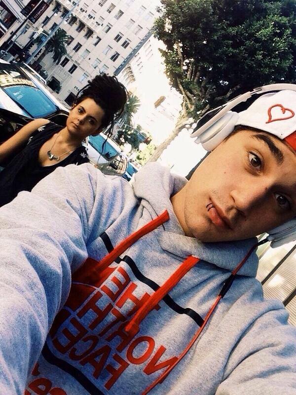 Taking selfies with randoms in the streets because I like making people feel awkward