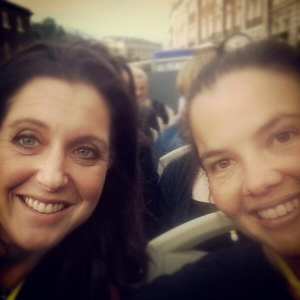 Hanging out on <a href="/BBTLondon/">Big Bus Tours London</a> with the lovely <a href="/Sunny_in_London/">Sunny in London☀️</a> ...next stop <a href="/PHLondon/">Planet Hollywood London</a> ! #BigBusLDN #PHLondon
