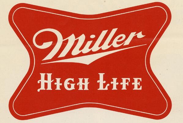 millerhighlife's tweet photo. The red, geometric logo we all know and love is actually called the “soft cross,” and it made its debut in 1954. #TBT http://t.co/biKFDbAsOI