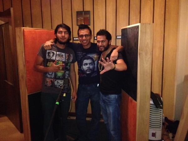 Excelente grabación de vientos en #Mr.Octopusec con <a href="/jeffchango/">Jeff Chango</a> <a href="/PipoEc/">Zé Romero</a> y <a href="/diegobosmediano/">Diego Bosmediano</a> #PDR!