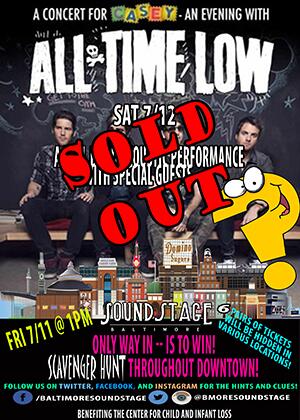 <a href="/AllTimeLow/">All Time Low</a> ticket scavenger hunt is tomorrow!! Last chance to win tickets to the show and have fun while doing it!!