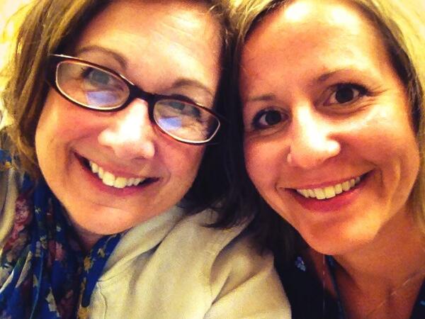 AnnaF6027's tweet photo. Holle Spessard and I are making education better together. http://t.co/vb6946SI9c