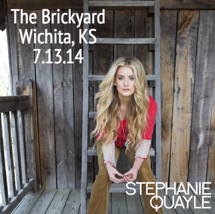 StephanieQuayle's tweet photo. What’s up #Wichita?! Come on out to @theyard_oldtown on 7/13 at 7p to see me play a few tunes! http://t.co/OkbUGN6Hu3 http://t.co/l1daMPcKnM