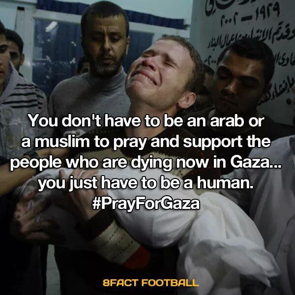 “<a href="/8Fact_Footballl/">8Fact Football</a>: #PrayForGaza ”