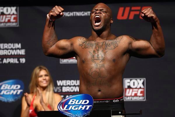 I heard there is a fish fry coming up <a href="/mattmitrione/">Matt Mitrione</a> and you won't be the cook!!! #beastmode <a href="/Thebeast_ufc/">Derrick Lewis</a> #war #ufc