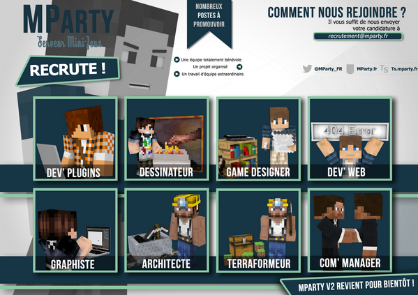 MParty_FR's tweet photo. Le recrutement est toujours en cours ! http://t.co/SWL0KUOS29 http://t.co/tmCnaDoQ7P