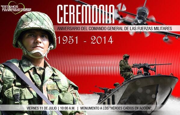 Mañana 10:00am en Monumento HéroesCaídosEnAcción se realizará Ceremonia especial por los 63 años #ComandoGeneralFFMM '