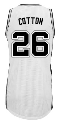 SG Bryce Cotton will wear number 26 