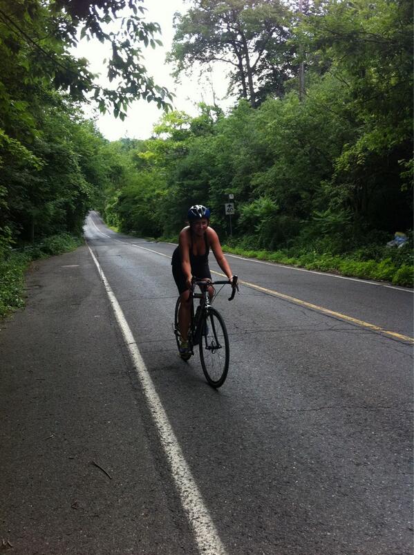 <a href="/AETT1/">Absolute Endurance</a> Teaching Naomi about hill climbing on the bike!