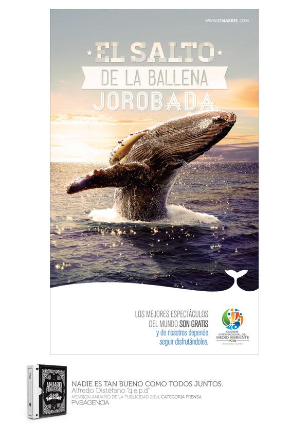 pvsagencia's tweet photo. Cliente: @cimakids / @Sderprogresa REF: Ballena #AnuarioDeLaPublicidadColombiana2014 http://t.co/uYldU78Xi2