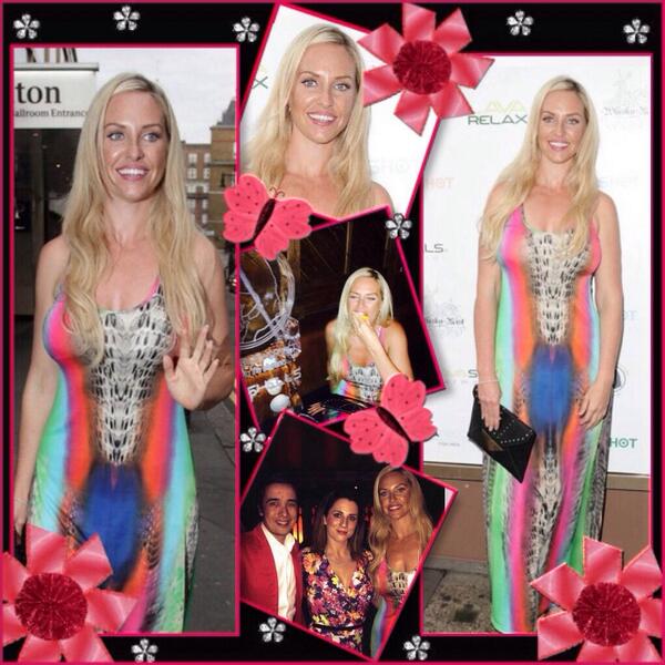 Some lovely and funny pics of <a href="/Josiestweet/">Josie Gibson</a> at the <a href="/LavaShells/">Shared Beauty Secrets</a> party Xx