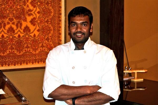OriginIndia's tweet photo. MEET THE CHEF. Say hello to Chef Murali Jayakumar. His specialty? South Indian cuisine. A new menu is underway! 😋 http://t.co/MVa0ECDJFg