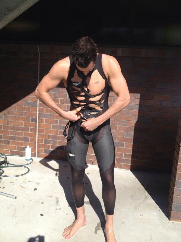 What happens when u ask a former world record holder to destroy an old supersuit... <a href="/C_Sprenger/">Christian Sprenger</a>