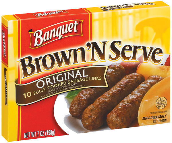 GSuef's tweet photo. Banquet sausages are the perfect morning side. Try the breakfast sandwiches, which always heat up hot &amp; delicious! http://t.co/4eM9ofHl4l
