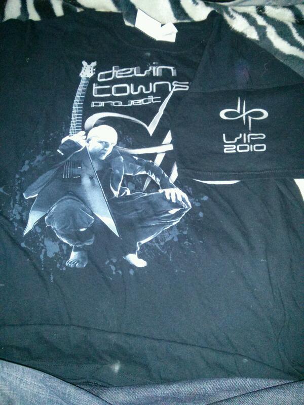 gnawblock's tweet photo. @dvntownsend Found this shirt in a secondhand store. VIP 2010? What"s the scoop on it? Cheers. http://t.co/zZyibQwfjU
