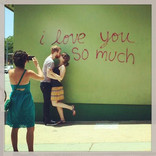 ddlovato's tweet photo. Took this of a random adorable couple in Austin... It was too cute not to!!! I ❤️ love.... http://t.co/QzyDbHPATm