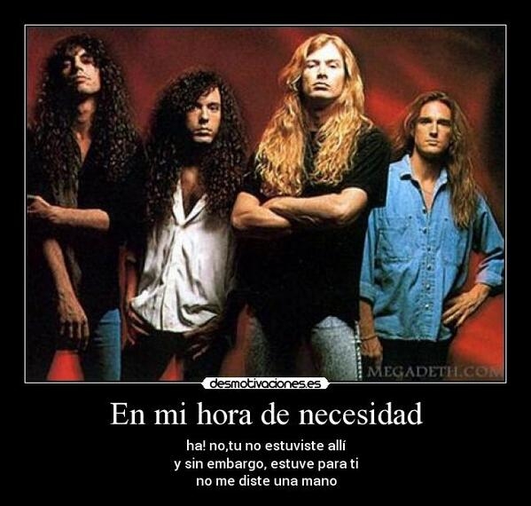 Frases Megadeth (@frases_megadeth) / Twitter