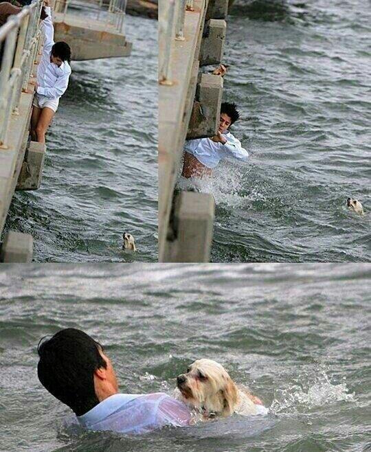 _Paisajes_'s tweet photo. "La verdadera humanidad se demuestra así." http://t.co/20Ttt7dSCk