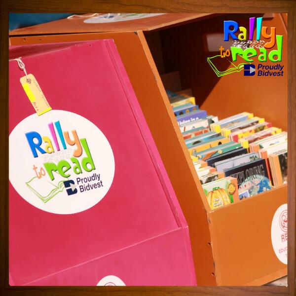 Grade R learners received books &amp; educational toys to prepare them for foundation-phase schooling <a href="/rallytoread/">Rally to Read</a>