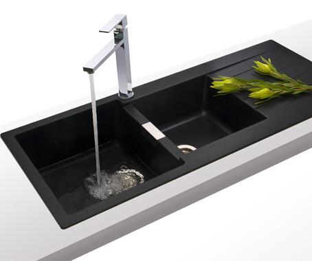 Abey Black sink.