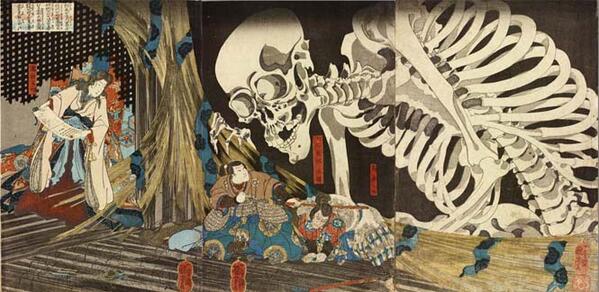 Twitter पर 太田記念美術館 Ota Memorial Museum Of Art 江戸妖怪大図鑑 妖怪ウォッチ2のボス妖怪 ガシャどくろ の元ネタはこちら 8 30 9 25の第3部 妖術使い にて展示します 妖怪 Http T Co Eu3iixwdwv