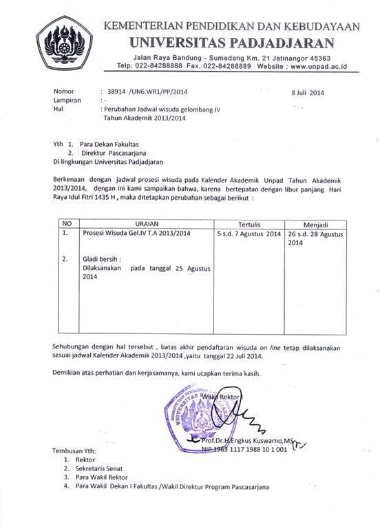 BEMFHUNPAD's tweet photo. Jadwal resmi pelepasan wisuda gelombang IV @fhunpad07 @fhunpad08 @FHUnpad09 @FHunpad2010 http://t.co/pGzPmwHfvL