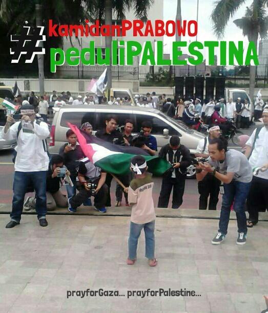#kamidanPRABOWOpeduliPALESTINA