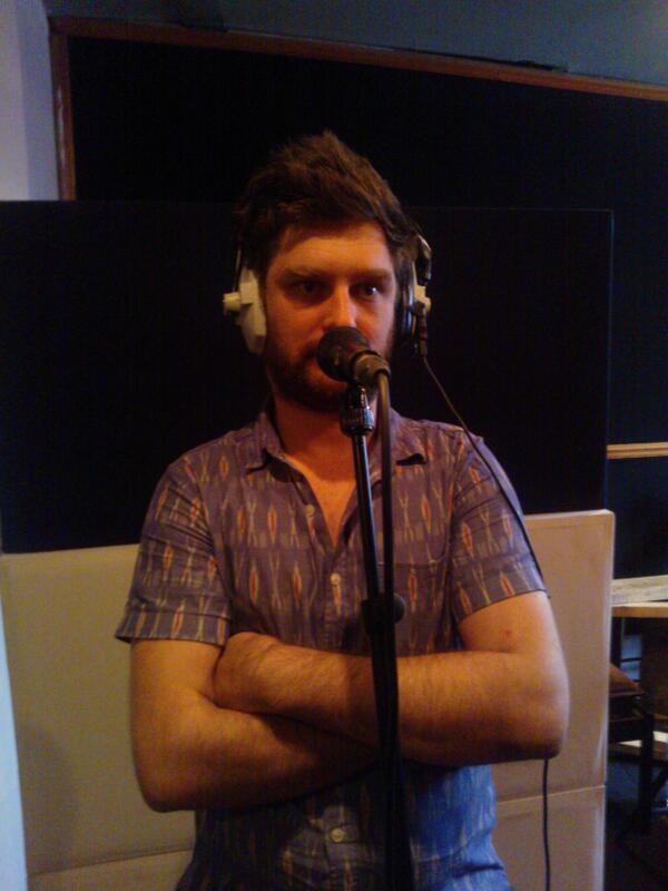 Sing for me Jim! "I shan't." You Shan. #Eyeballsinthestudio