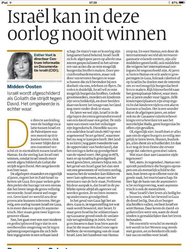 SamvanRooy1's tweet image. Leestip: Wie is er eigenlijk David en wie Goliath? #CIDI-directeur Esther Voet @Esther_Voet ziet het goed.