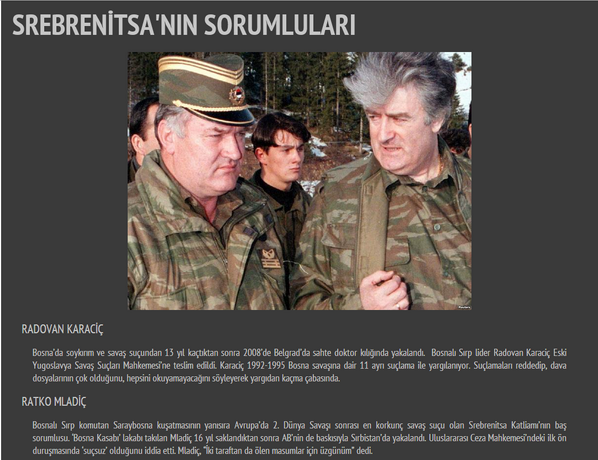 AJTurk's tweet photo. Infografik: İnsanlığa karşı suç işlediler: Srebrenitsa'nın sorumlusu Sırp komutanlar http://t.co/i6vG5bB4bi http://t.co/mx7fQcbfPo
