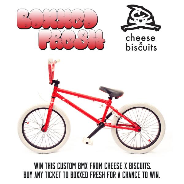 BoxxedFresh's tweet photo. Get a chance to win a BMX just by buying a ticket to our debut event! http://t.co/r2oETqOUp2 @midsmusicscene @LdnmUK http://t.co/0Xr1fbko4T