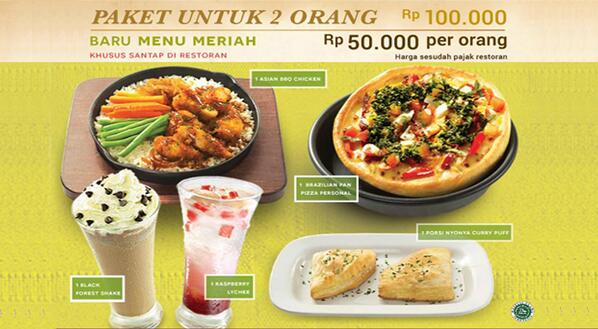 myshopin's tweet photo. Bukber beduaan bareng pacar plg enak apalagi dgn bermacam-macam menu yg lezat @Pizza_HutID http://t.co/wJhJuXdl9R http://t.co/h3SB43HDF2