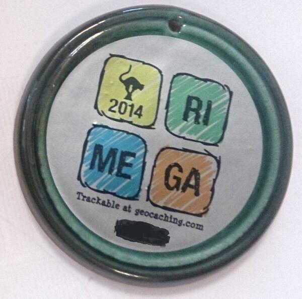 MegaRiga's tweet image. A very limited edition of hand-made geocoins will be available for purchase at Mega Riga 2014 HQ. Price 7 EUR.