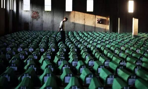 EdDzeko's tweet image. Never forget Srebrenica! Never!