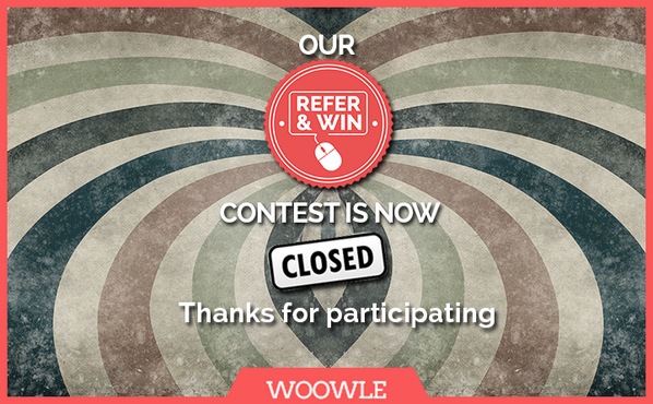WoowleIt's tweet photo. Our Refer&amp;Win contest is now closed.  Thanks for participating. #KeepWoowling http://t.co/1gY3tTNl4L