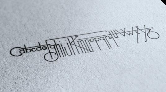 Free font! Art Deco-inspired design Futuracha is most suitable for headlines and logos: creativebloq.com/typography/fon…