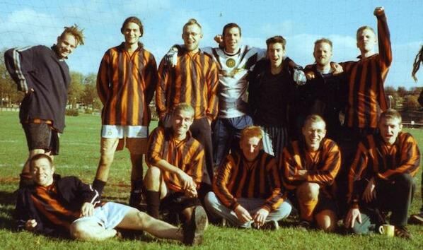 VICEUK's tweet photo. Drugs, raving, football – the short life of my techno Sunday league team: http://t.co/AIkd3EzcNj http://t.co/wGvm1clyC2