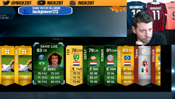 Nick28T's tweet photo. WOW 70K Followers on Twitch! 2 celebrate, giving away iMOTM Luiz on XBOX/PSN! RT and follow -> http://t.co/K92haWOtAF http://t.co/c311bDqX3f