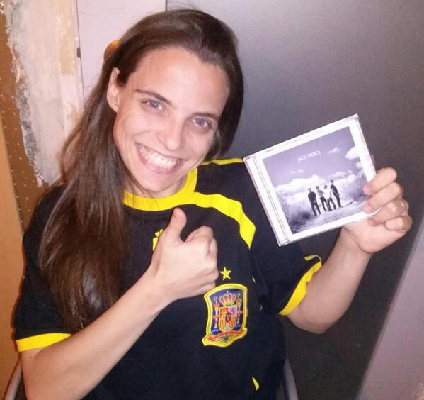 Smilecrisrubio's tweet photo. Gracias a @JackTrebol por este fantástico regalo #MeEncanta http://t.co/KNN0gMOXSD